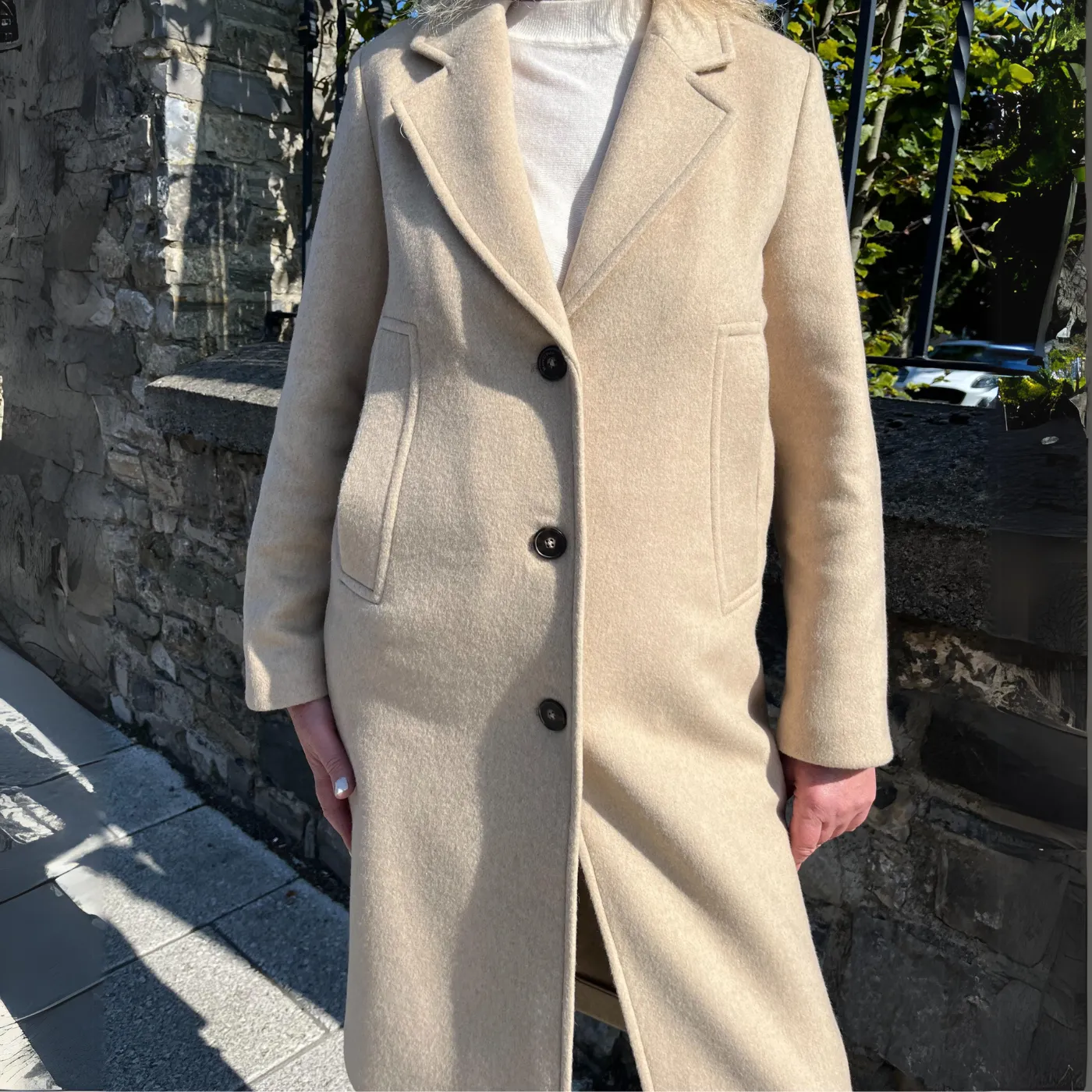 Marc O’Polo Wool Coat  | Camel