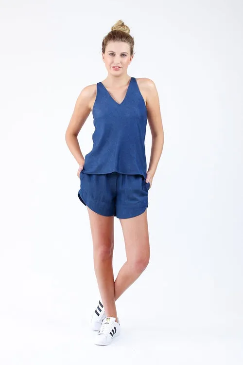 Megan Nielsen Reef Camisole and Shorts Set