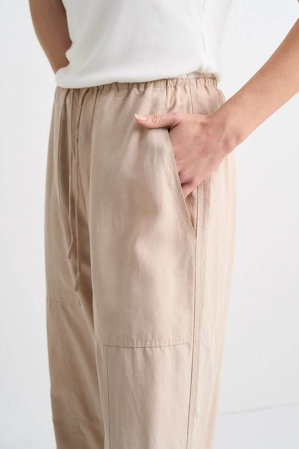 Memoir Stone Soft Drape Cargo Pants