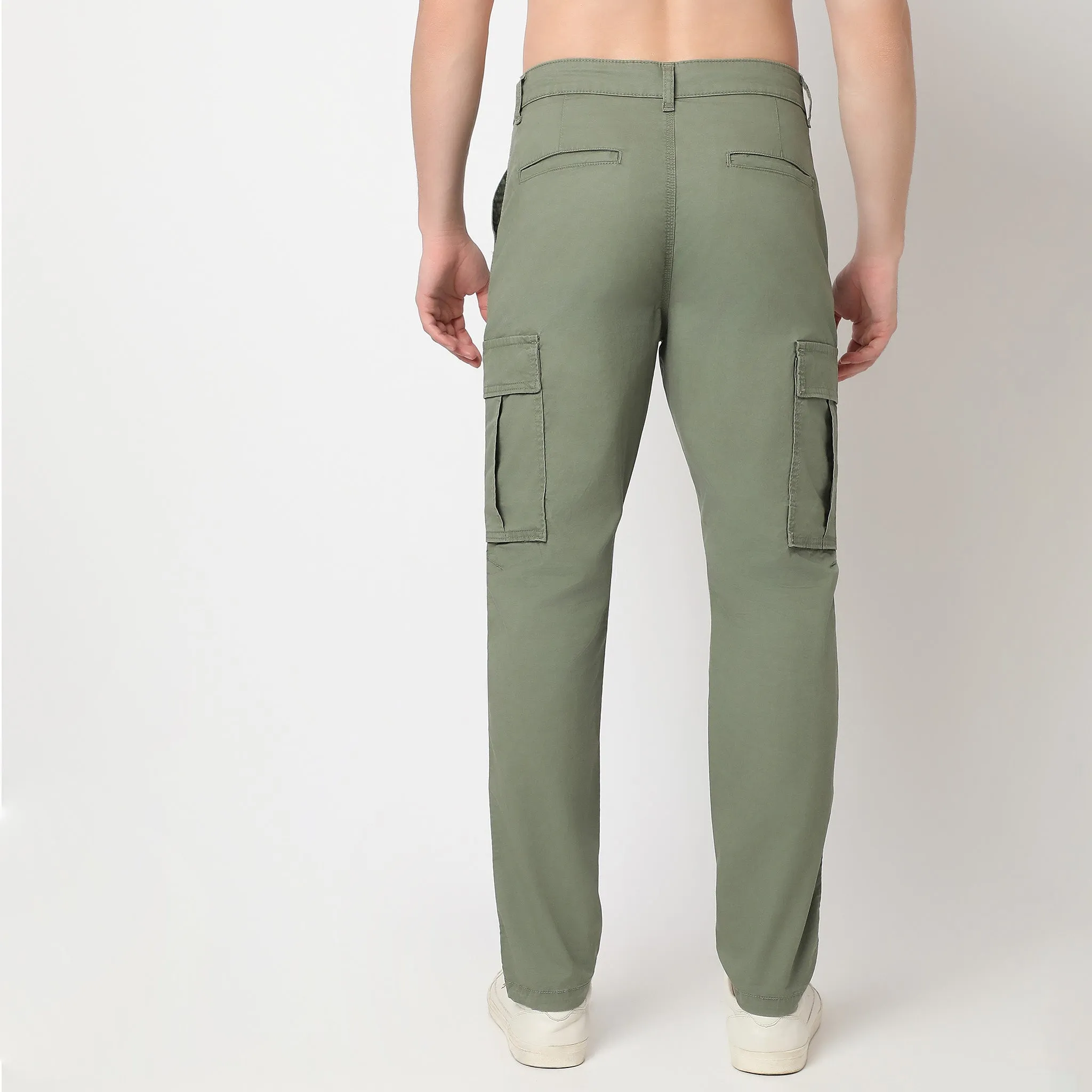 Messenger Cargos™ Pants Rugged Herringbone Weave  Mid Rise