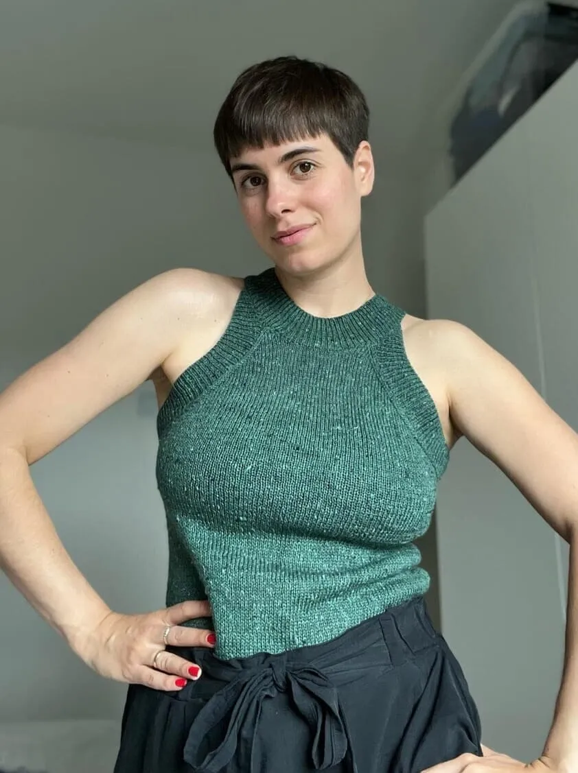 Mey Camisole by Creadia Studio, knitting pattern