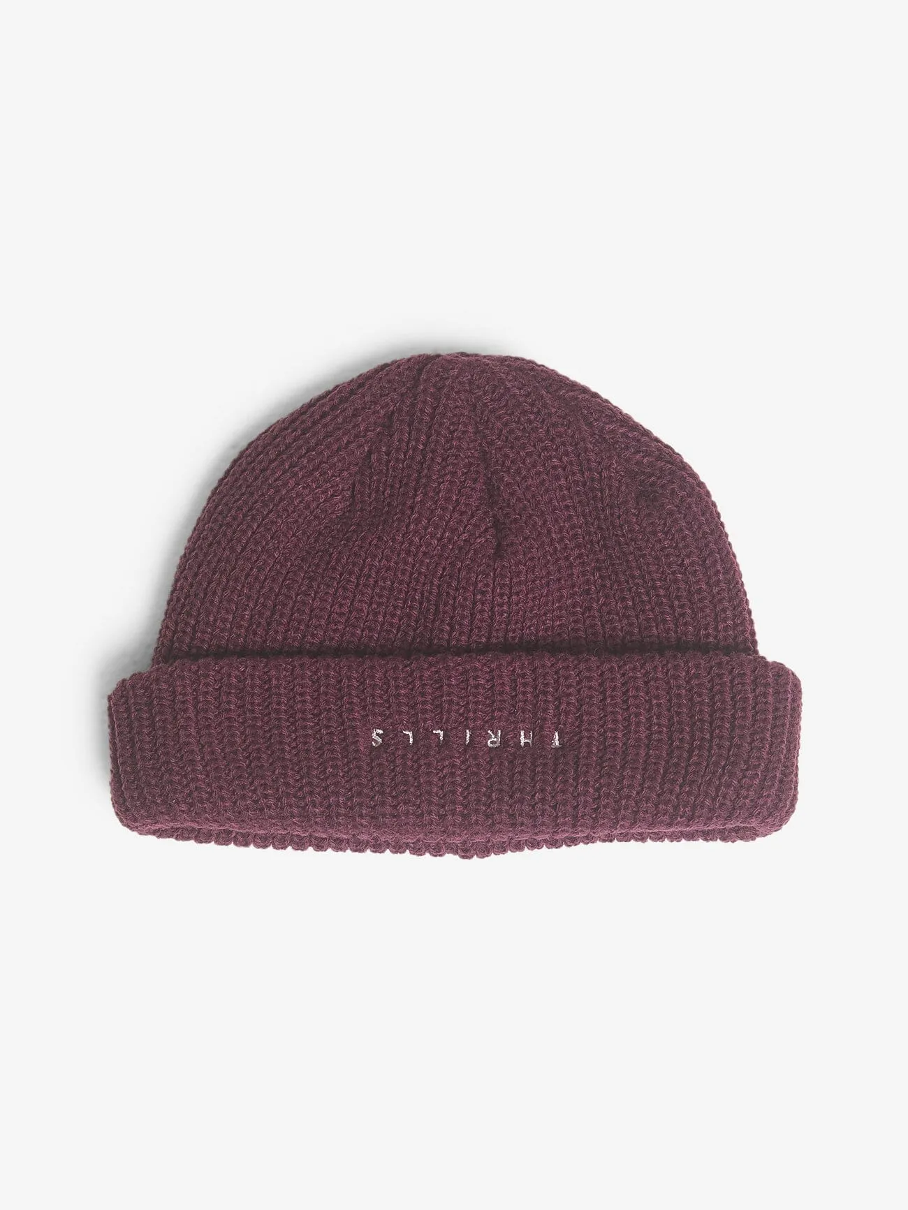 Minimal Thrills Beanie - Deep Plum