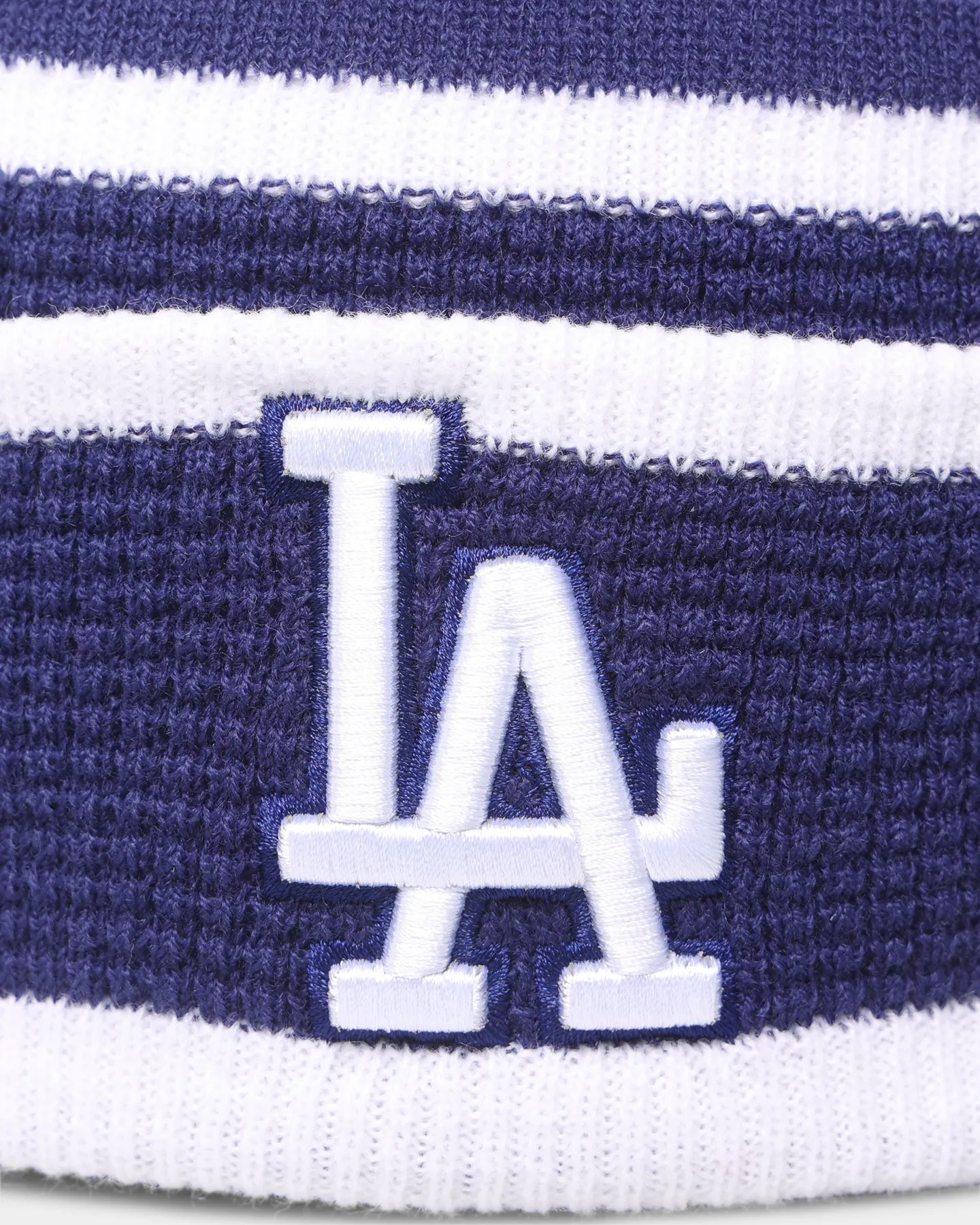 New Era Los Angeles Dodgers Waffle Knit Beanie Original Team Colours