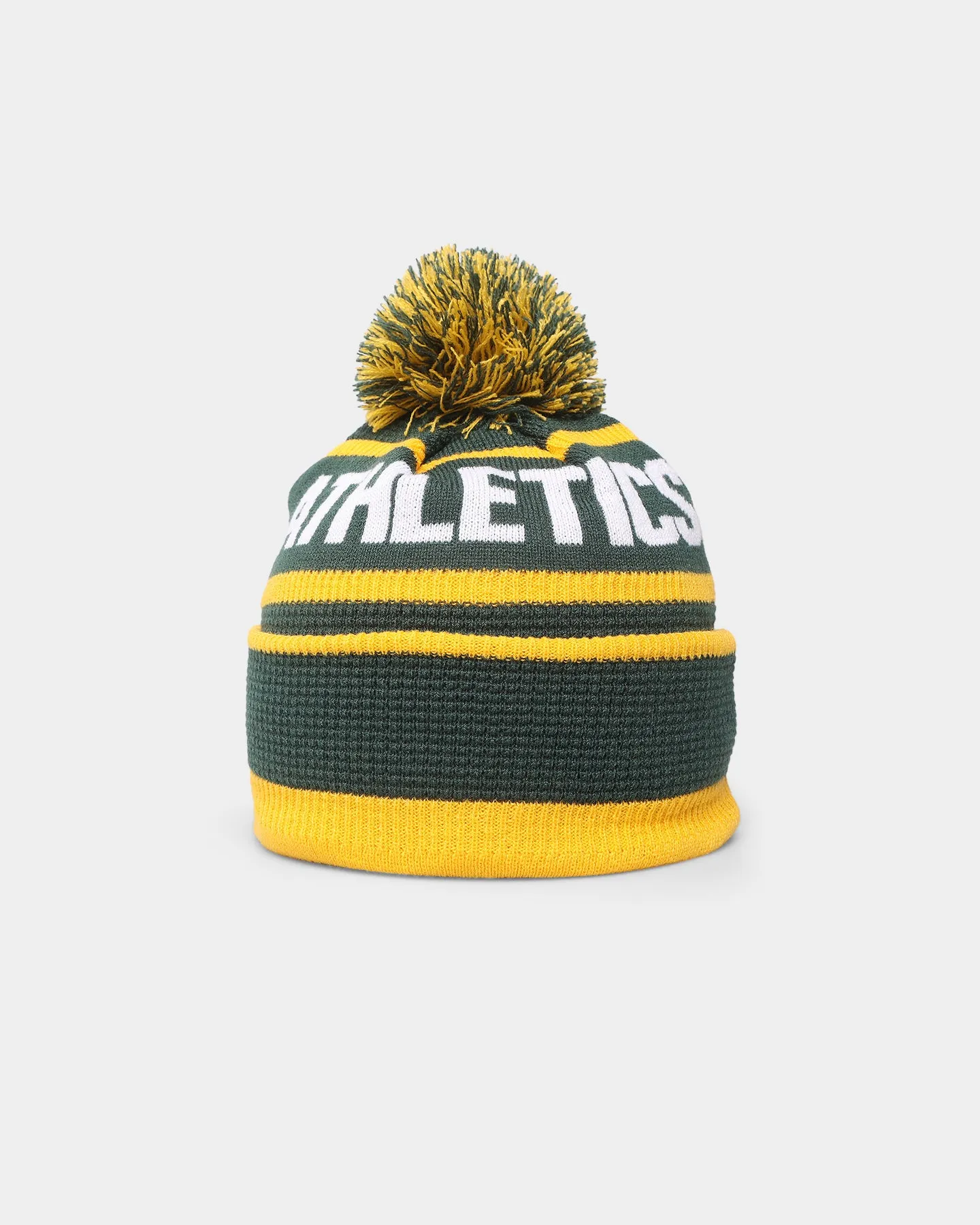 New Era Oakland Athletics Waffle Knit Beanie Original Team Colours