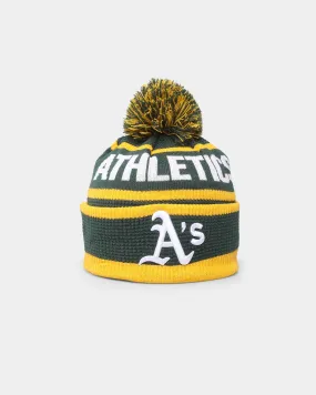 New Era Oakland Athletics Waffle Knit Beanie Original Team Colours