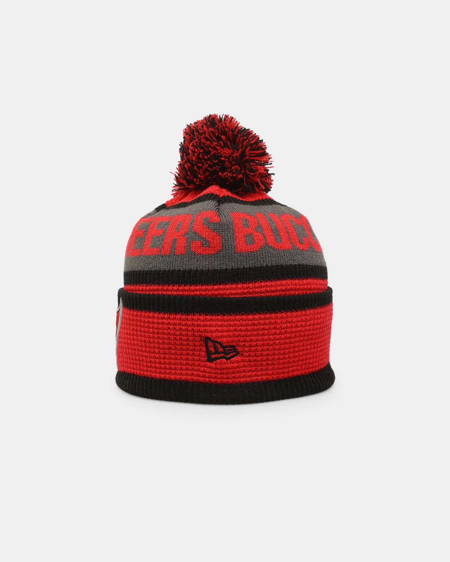 New Era Tampa Bay Buccaneers 'NFL '22 Waffle' Pom Knit Beanie OTC