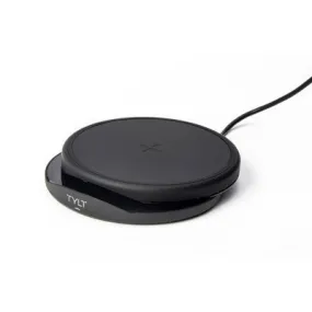 New - TYLT 10W Qi Wireless Charging Stand/Pad - Black