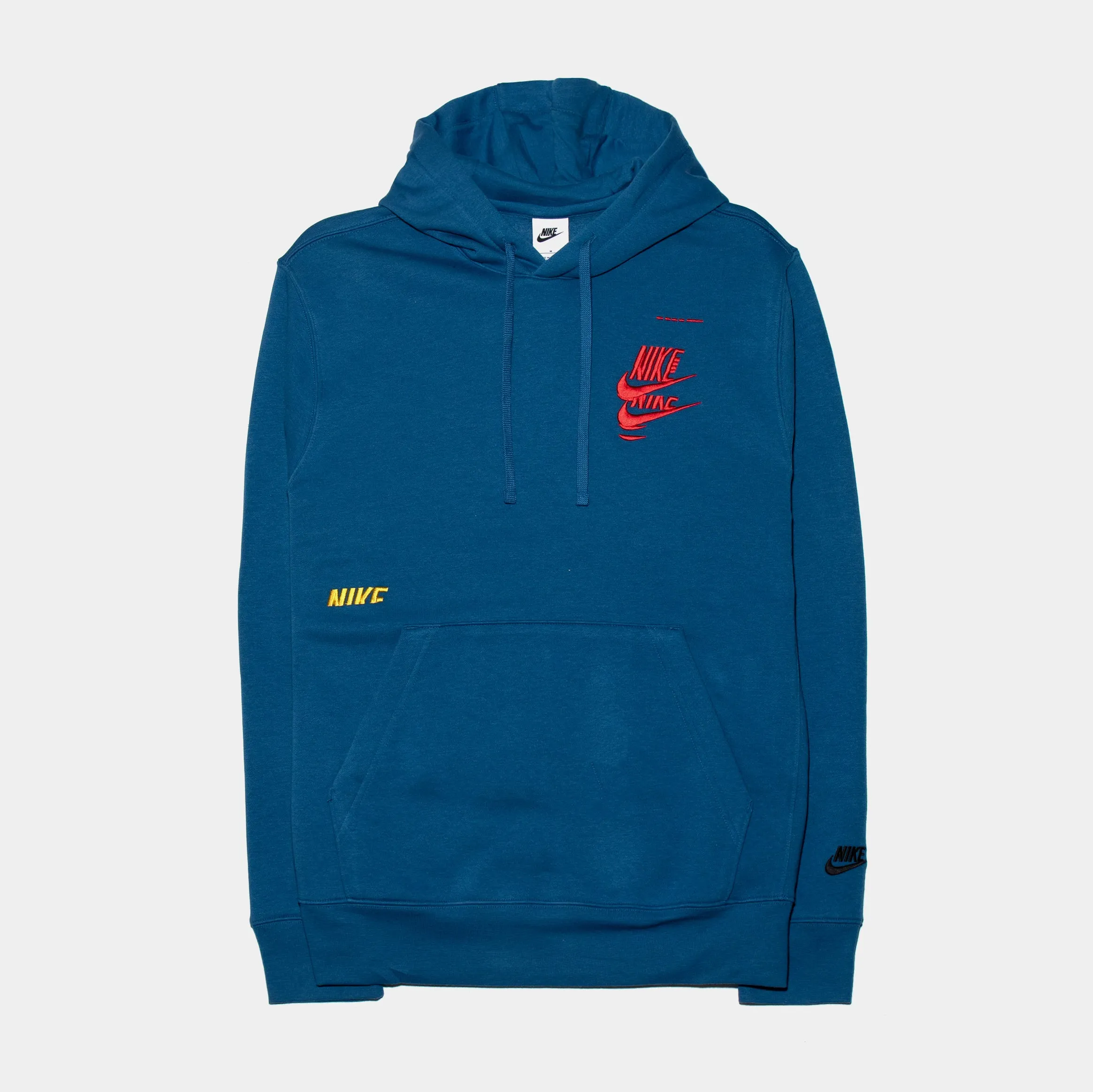 NSW Essentials  Fleece Pullover Hoodie Mens Hoodie (Blue)