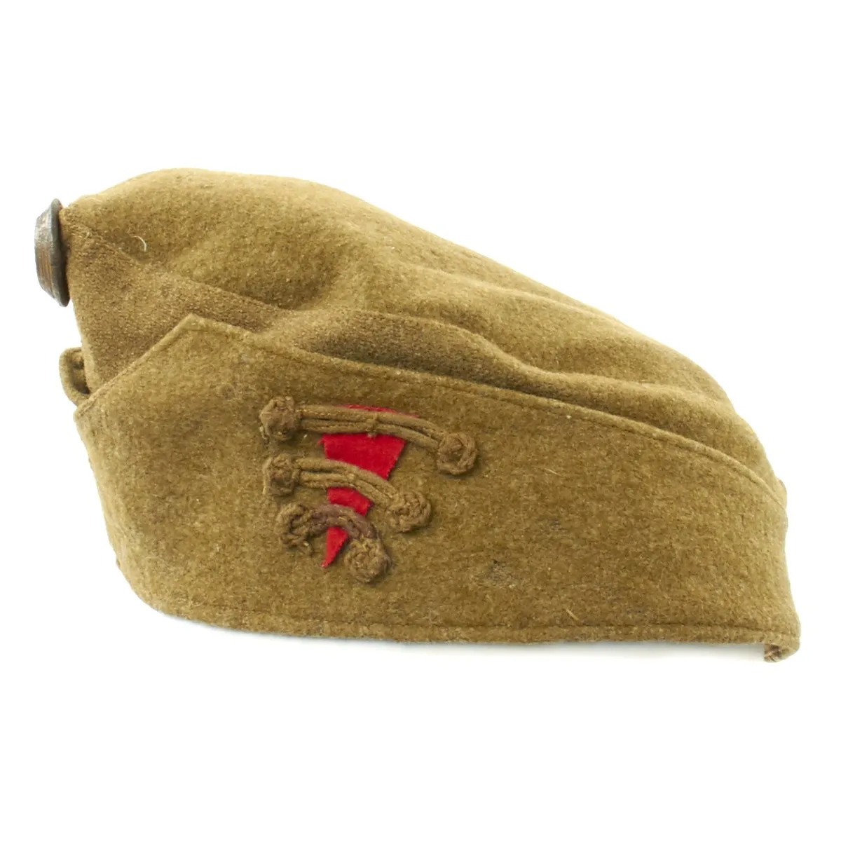 Original WWII Hungarian Artillery Overseas Side Cap