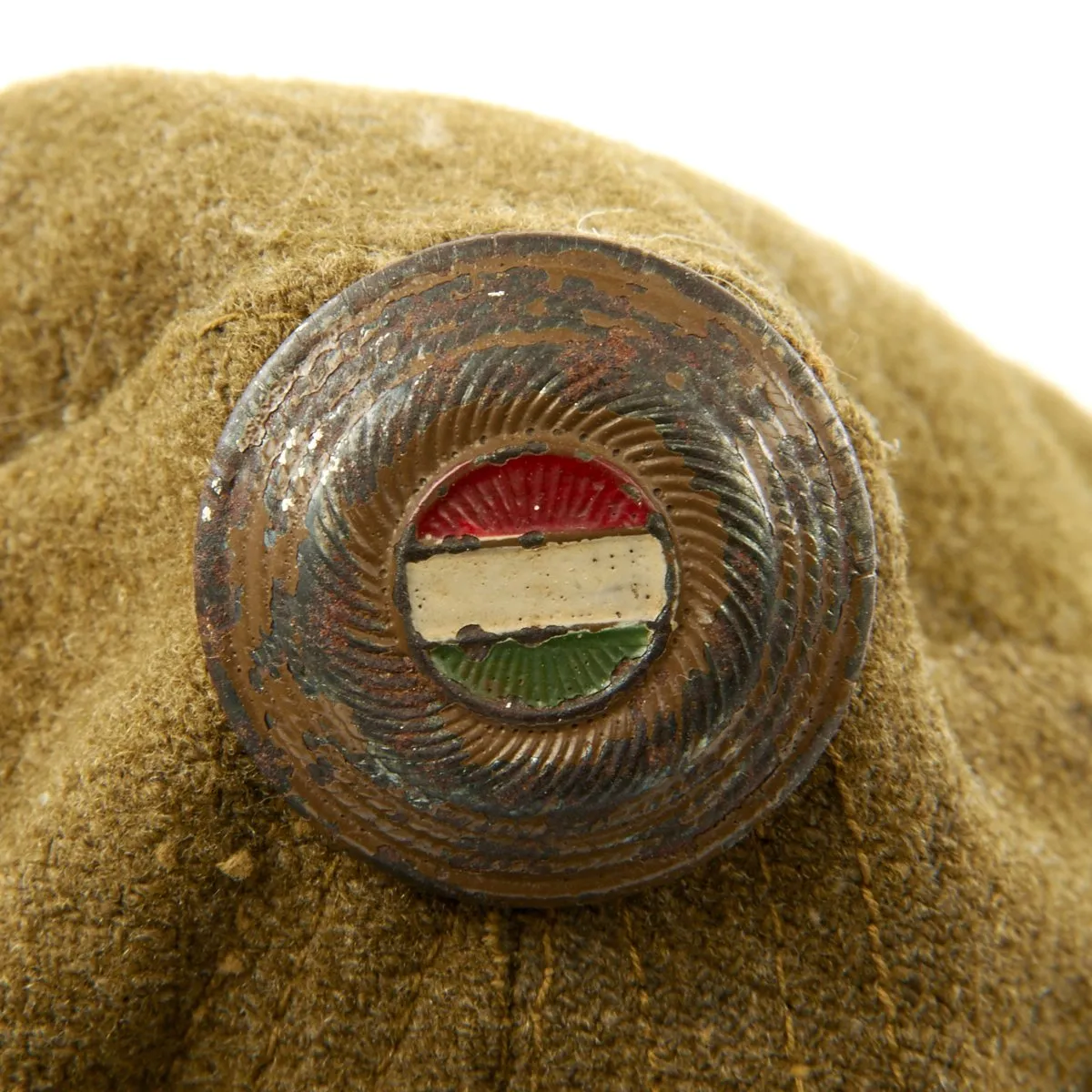 Original WWII Hungarian Artillery Overseas Side Cap