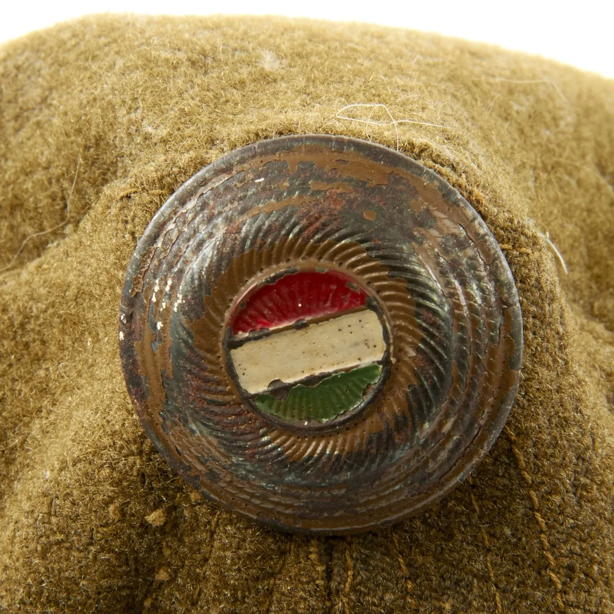 Original WWII Hungarian Artillery Overseas Side Cap