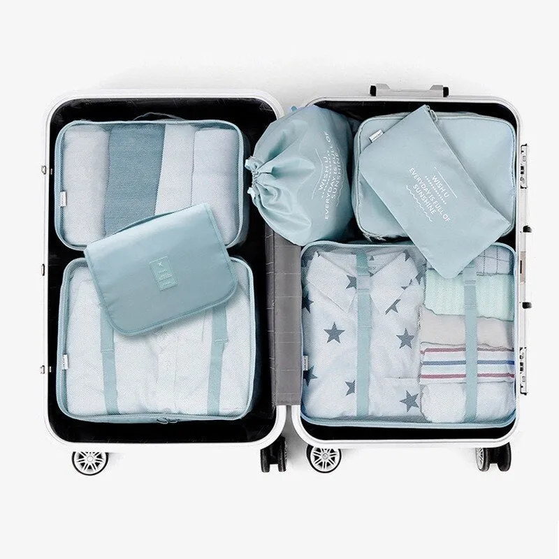 Packing Cubes Set - 7pcs Compression Packing Cubes for Travel