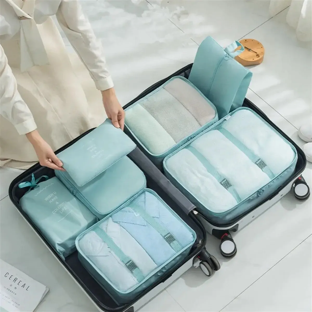 Packing Cubes Set - 7pcs Compression Packing Cubes for Travel