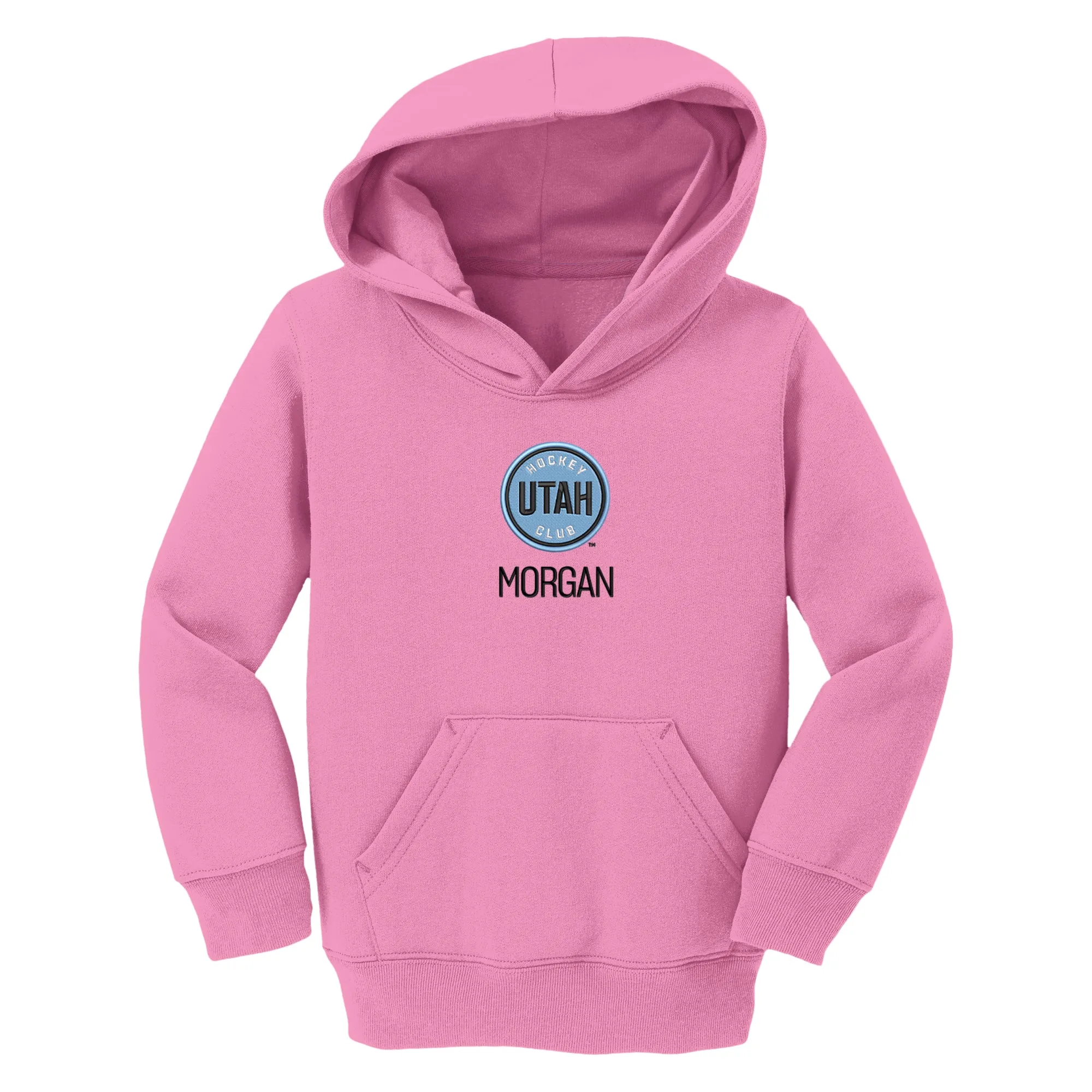 Personalized Utah Hockey Club Toddler Pullover Hooded Sweatshirt