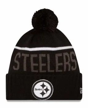 Pittsburgh Steelers New Era Black Sport Knit Hat