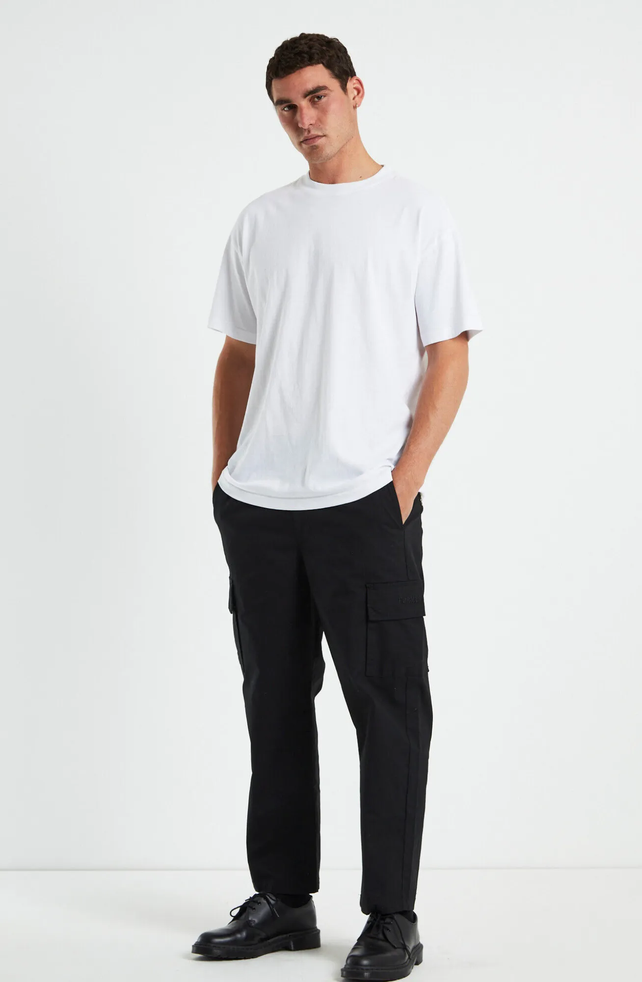 PRAYER CARGO PANTS (Black)