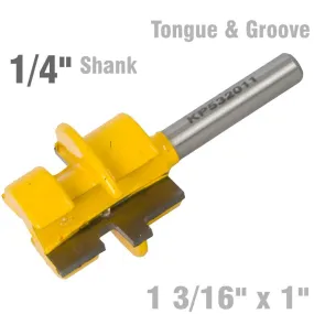 PRO-TECH TONGUE & GROOVE - PARALLEL 1 3/16' x 1' 1/4' SHANK KP532011