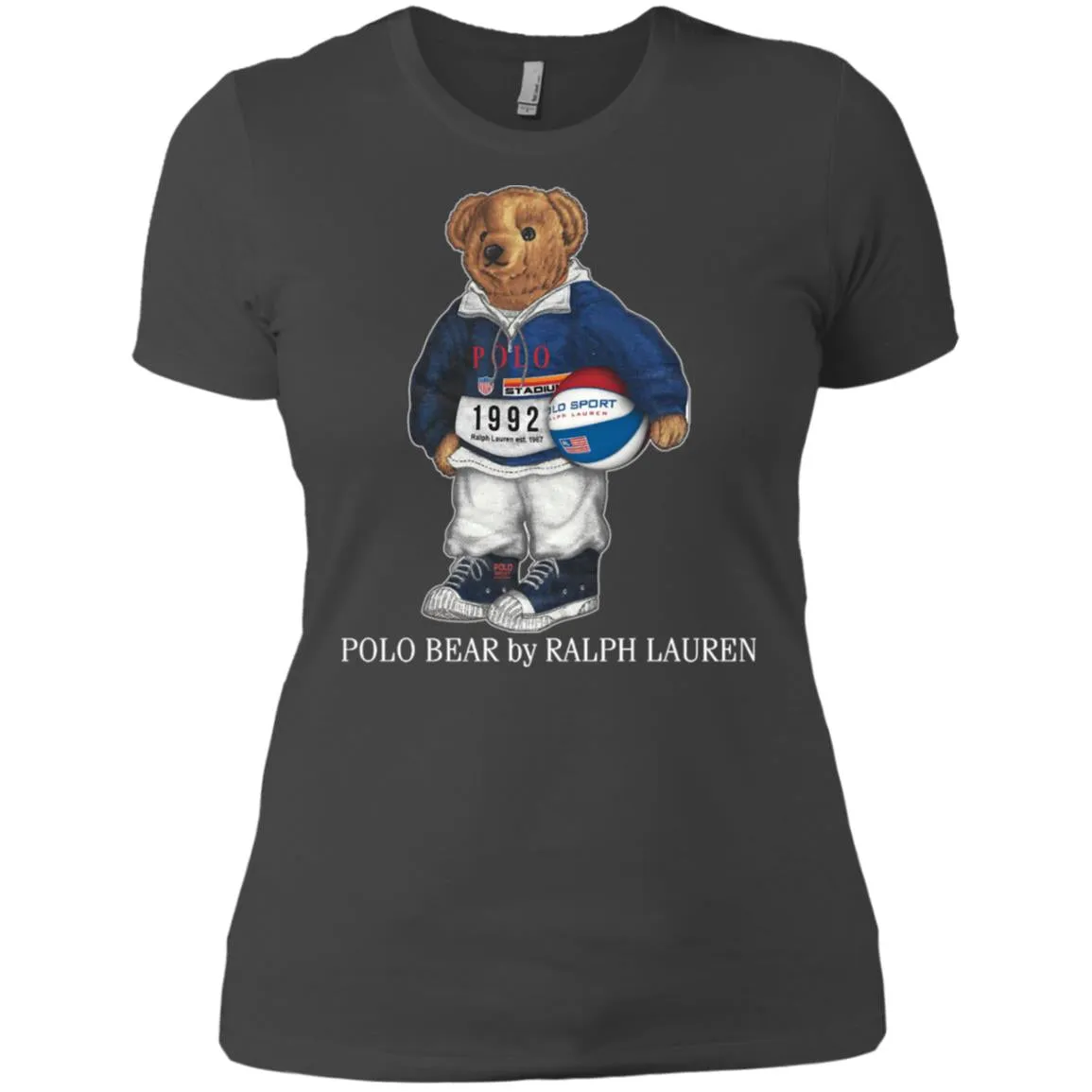 Ralph Lauren Polo Bear T-shirt Women Cotton T-Shirt