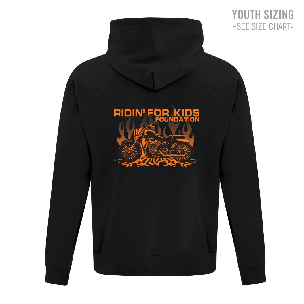 Ridin' For Kids - YOUTH Pullover Hoodie  (RFKT002PCSM-Y2500)