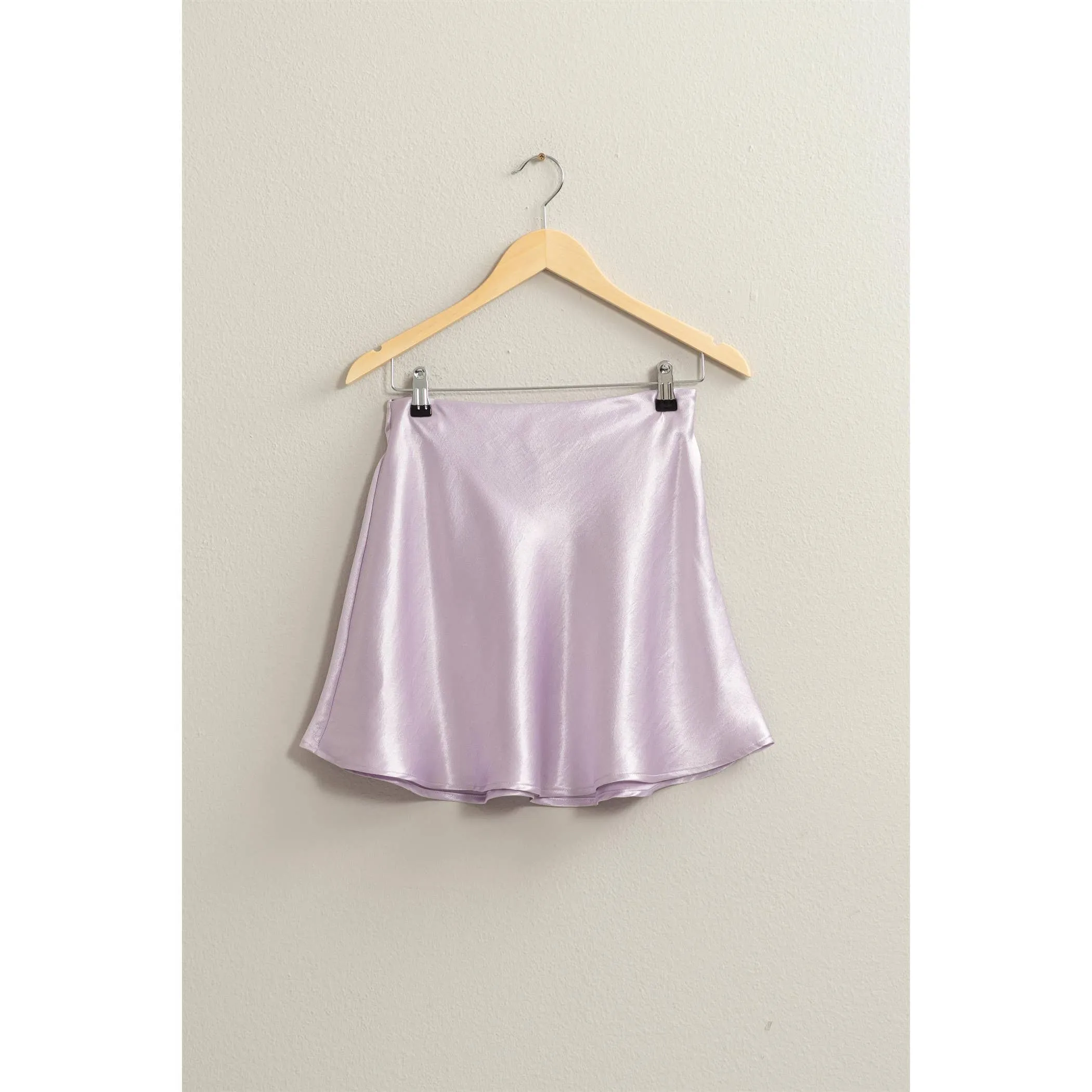 Satin Skater Mini - Lavender