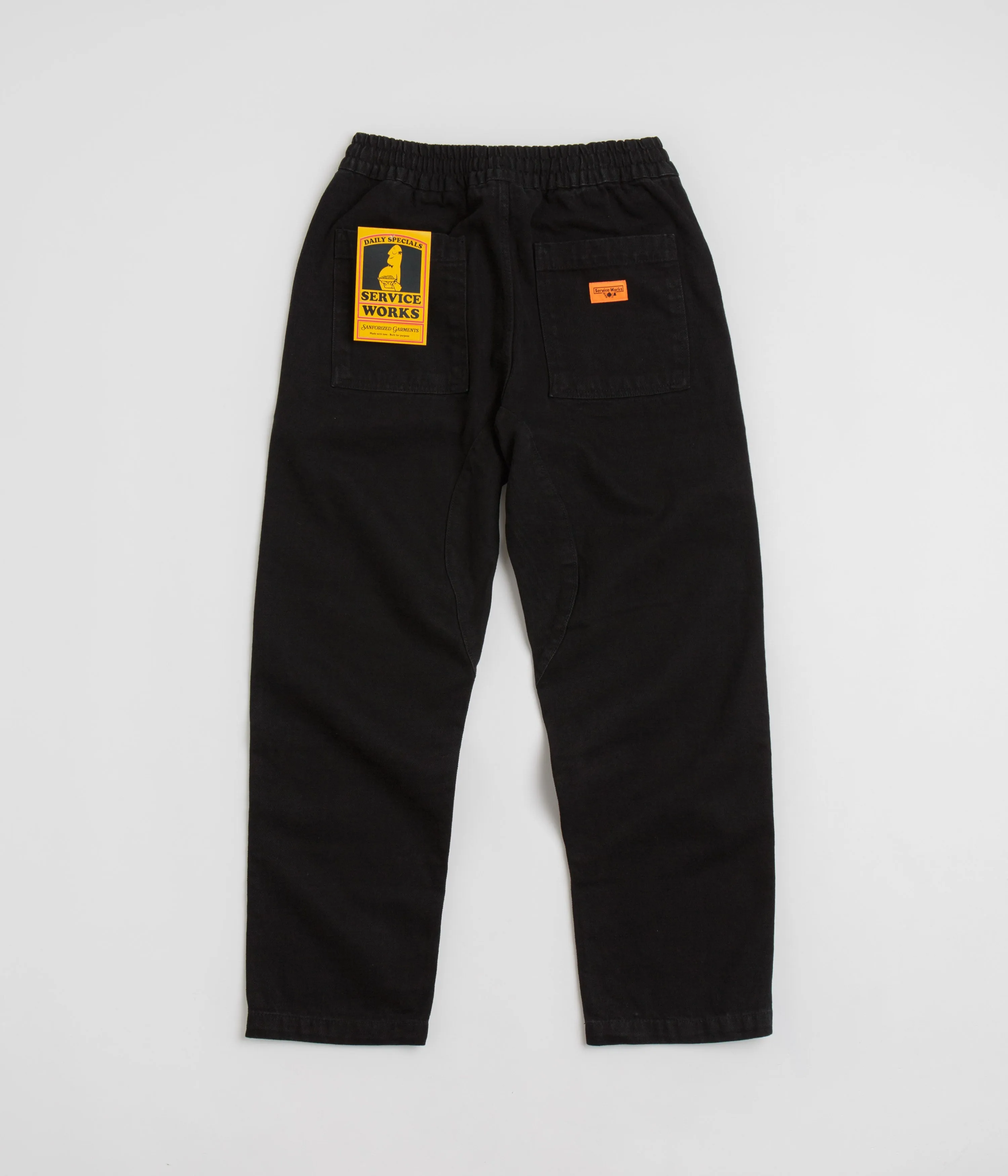 Service Works Denim Chef Pants - Black