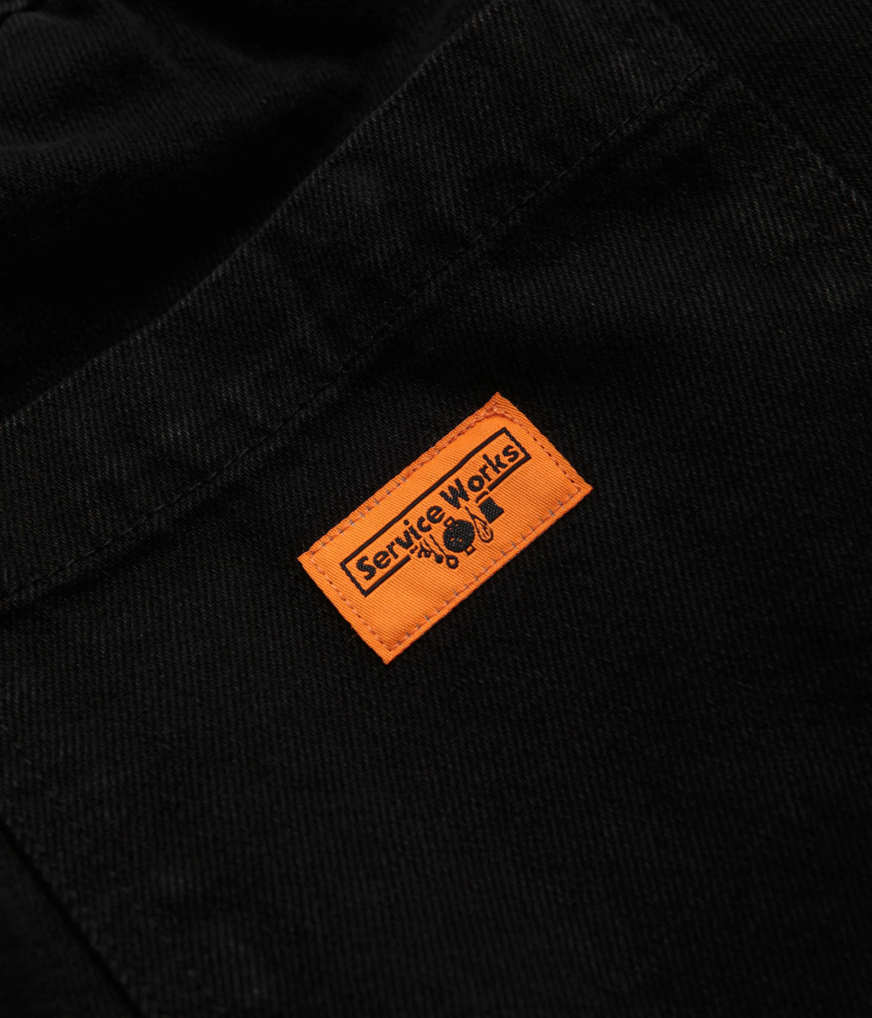 Service Works Denim Chef Pants - Black