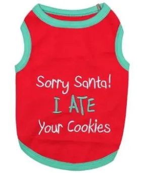 Sorry Santa I Ate Your Cookies T-Shirt