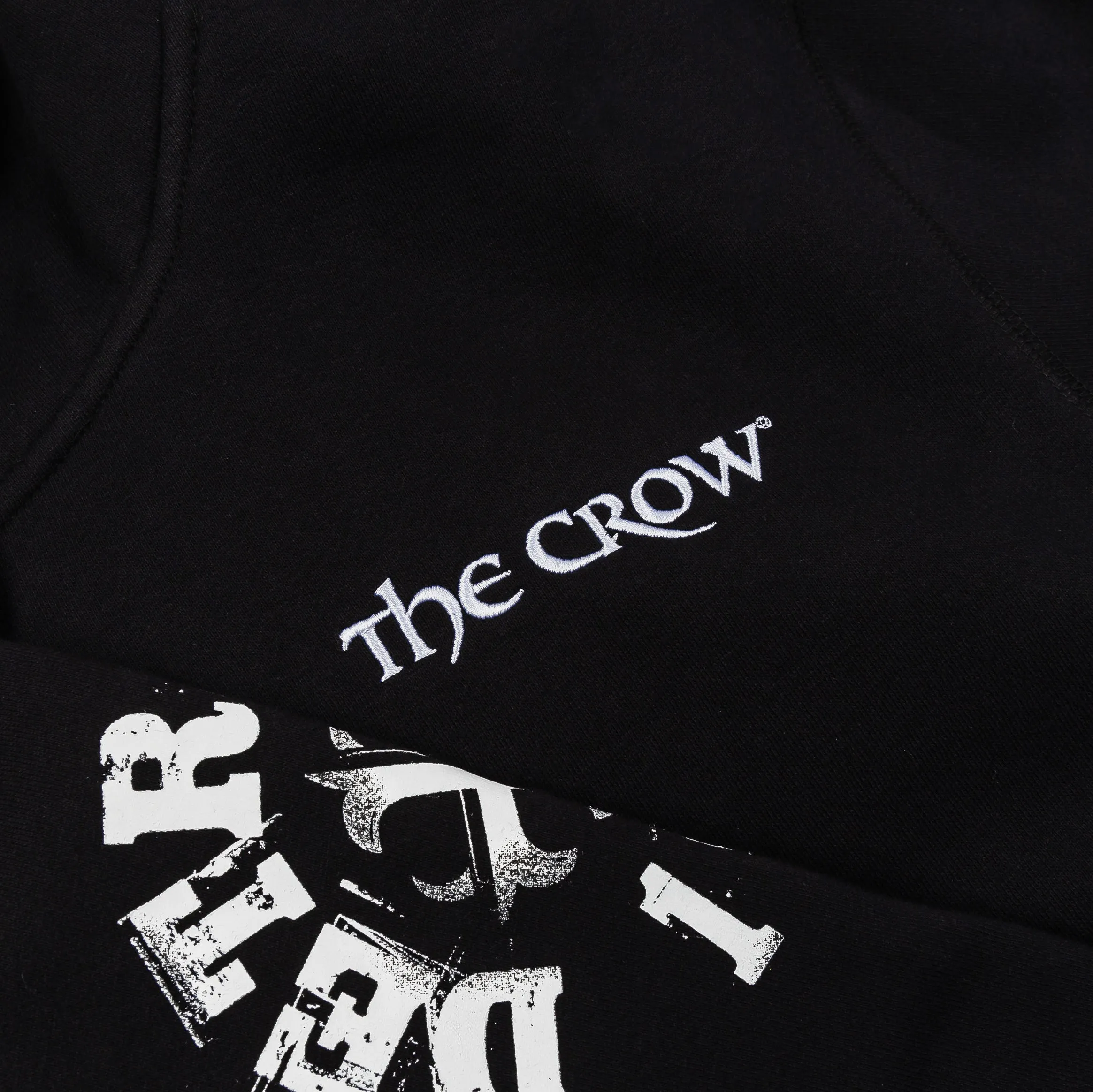 SP x The Crow 1994 Pullover Mens Hoodie (Black/White)