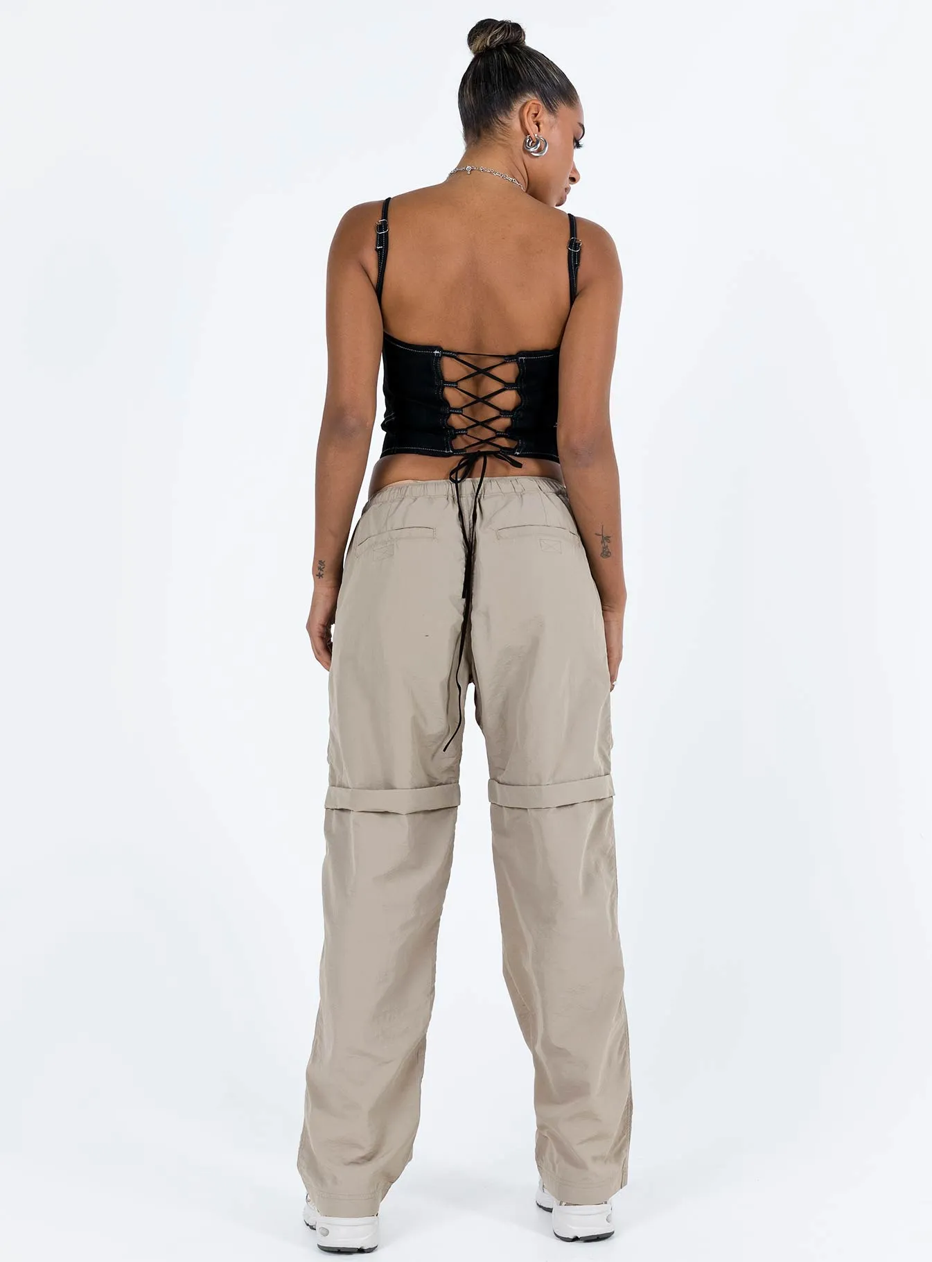 Stefanni Cargo Pants Beige