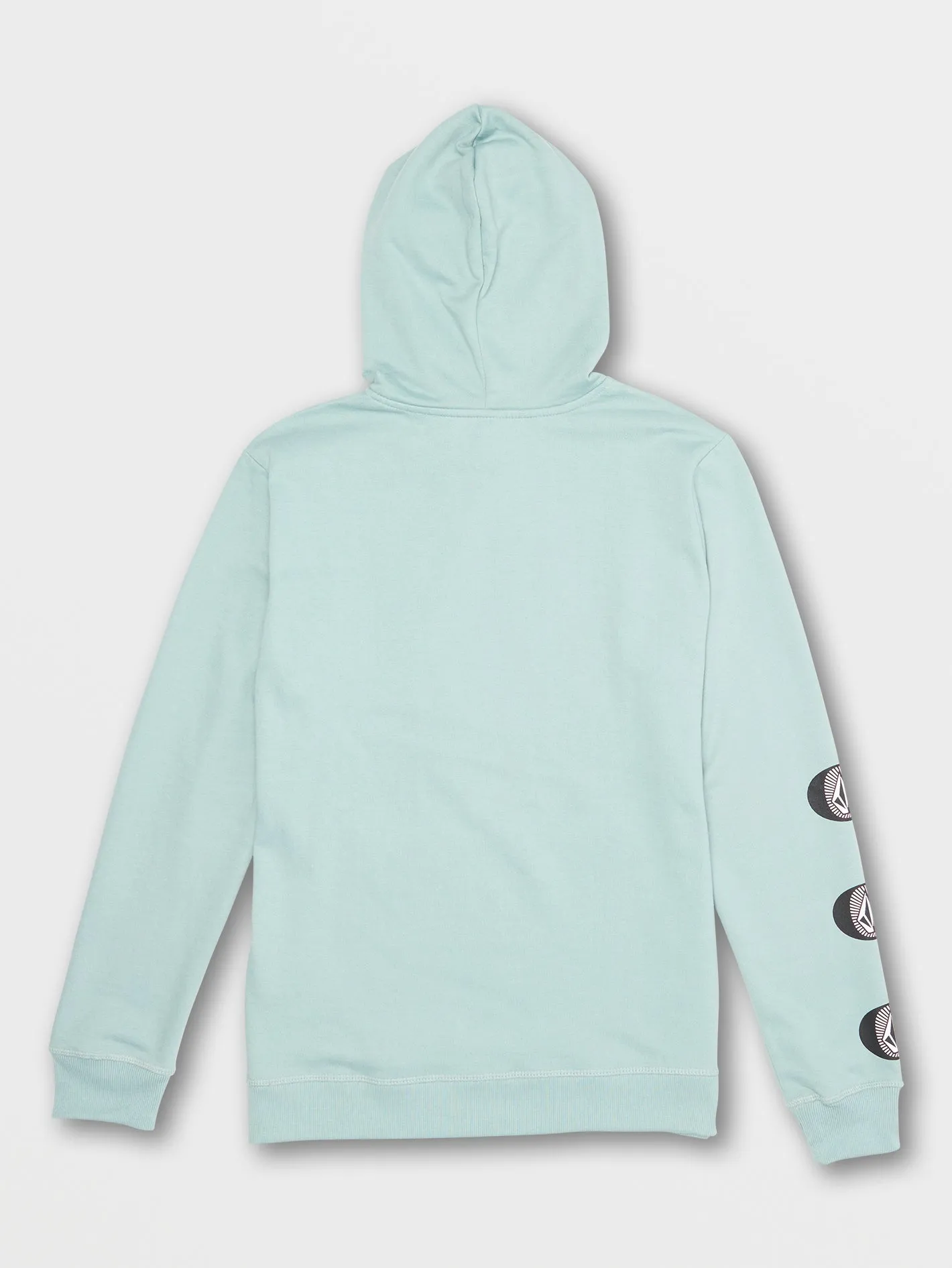 Stone Stacker Pullover Fleece Hoodie - Cool Blue