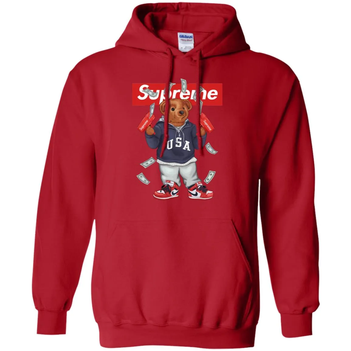 Supreme Bear Hot Trending T-shirt Pullover Hoodie Sweatshirt