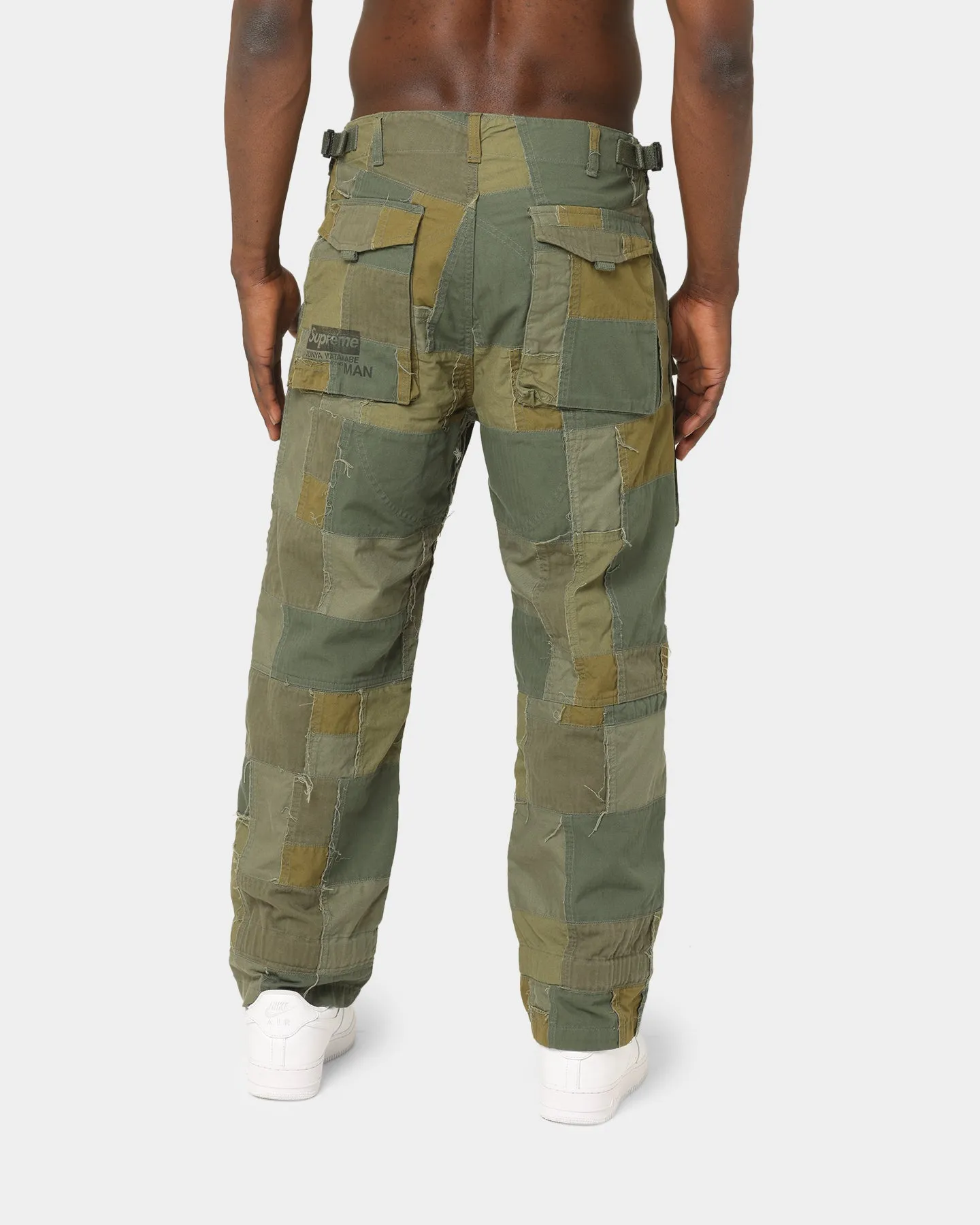 Supreme Supreme X Comme des Garçons Junya Patchwork Cargo Pants Olive