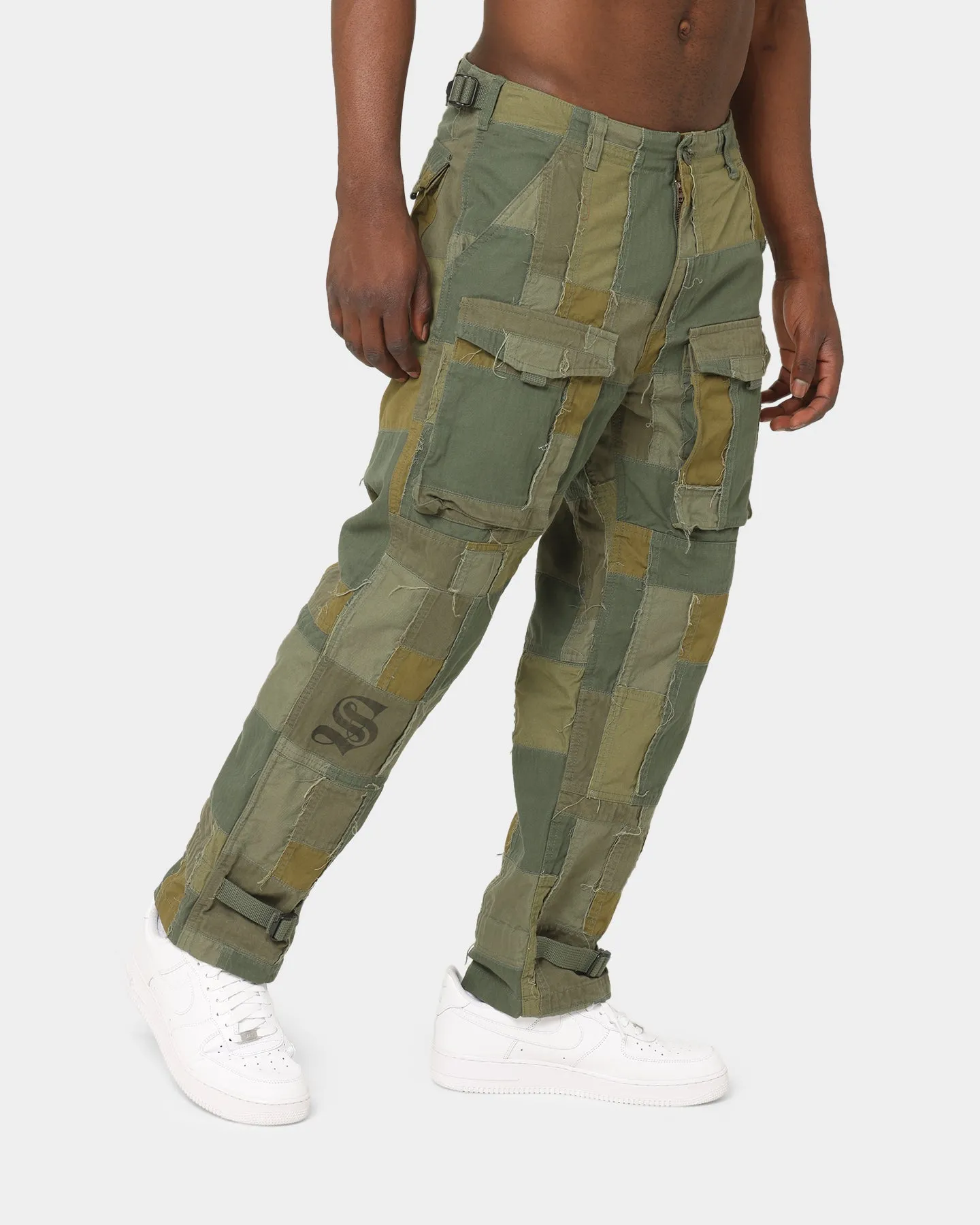 Supreme Supreme X Comme des Garçons Junya Patchwork Cargo Pants Olive