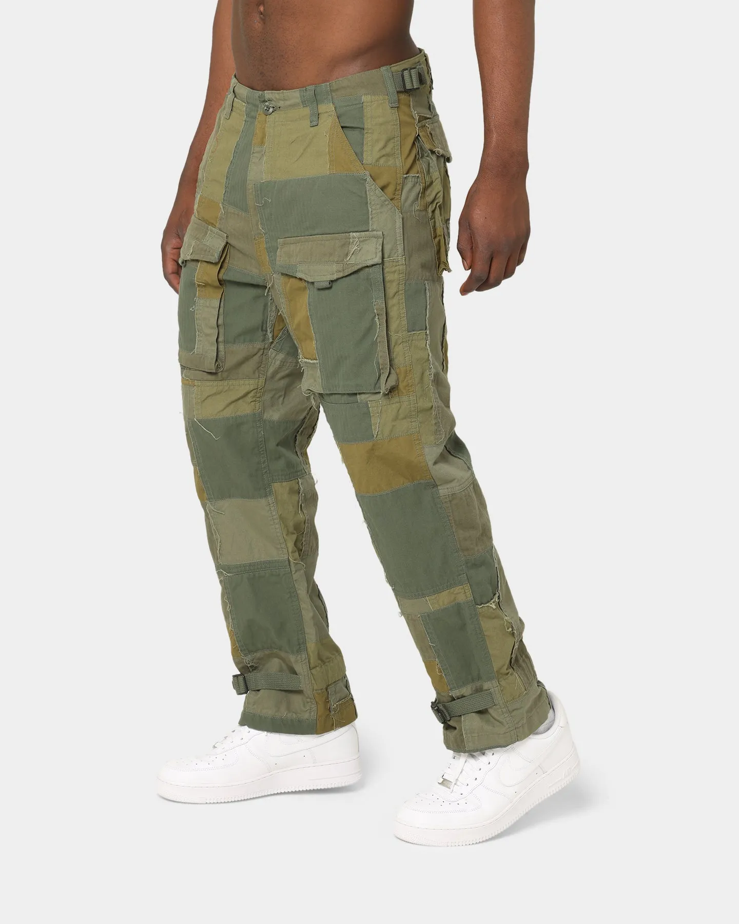 Supreme Supreme X Comme des Garçons Junya Patchwork Cargo Pants Olive