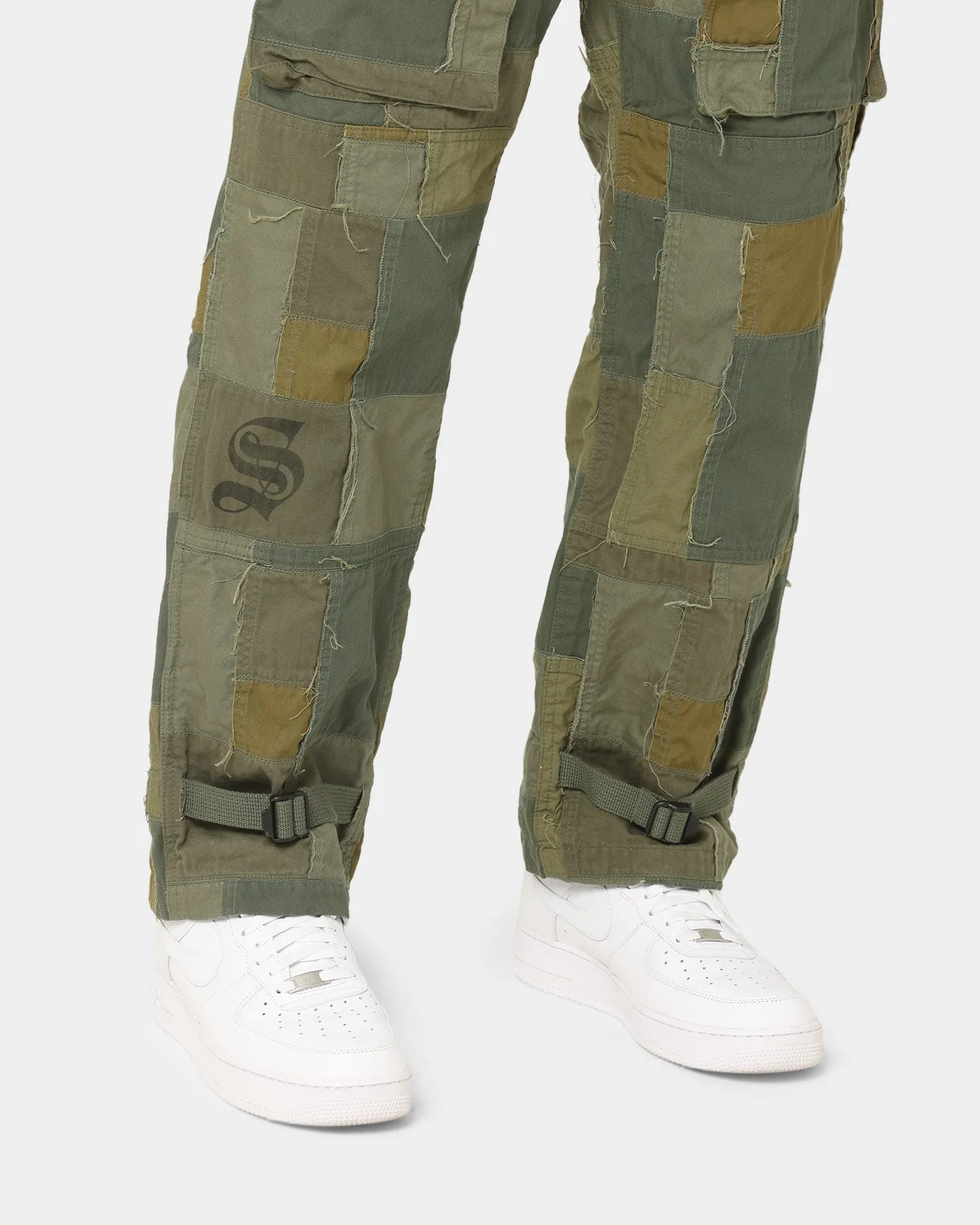 Supreme Supreme X Comme des Garçons Junya Patchwork Cargo Pants Olive