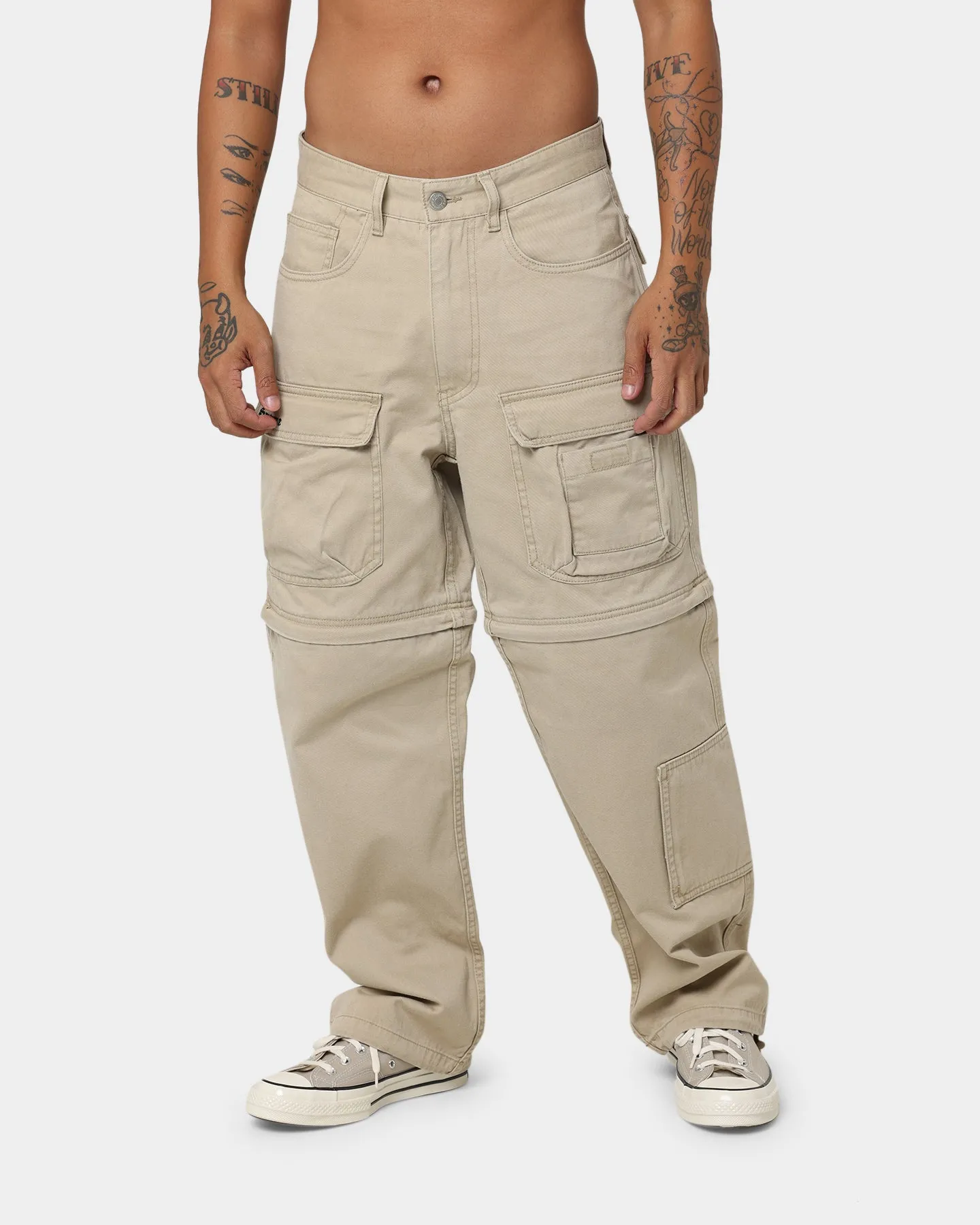 Supreme Zip Off Utility Pants Tan