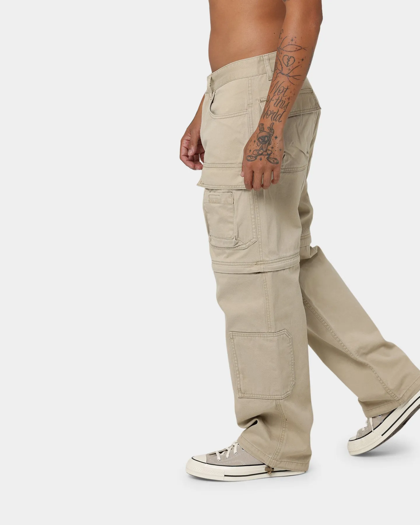 Supreme Zip Off Utility Pants Tan