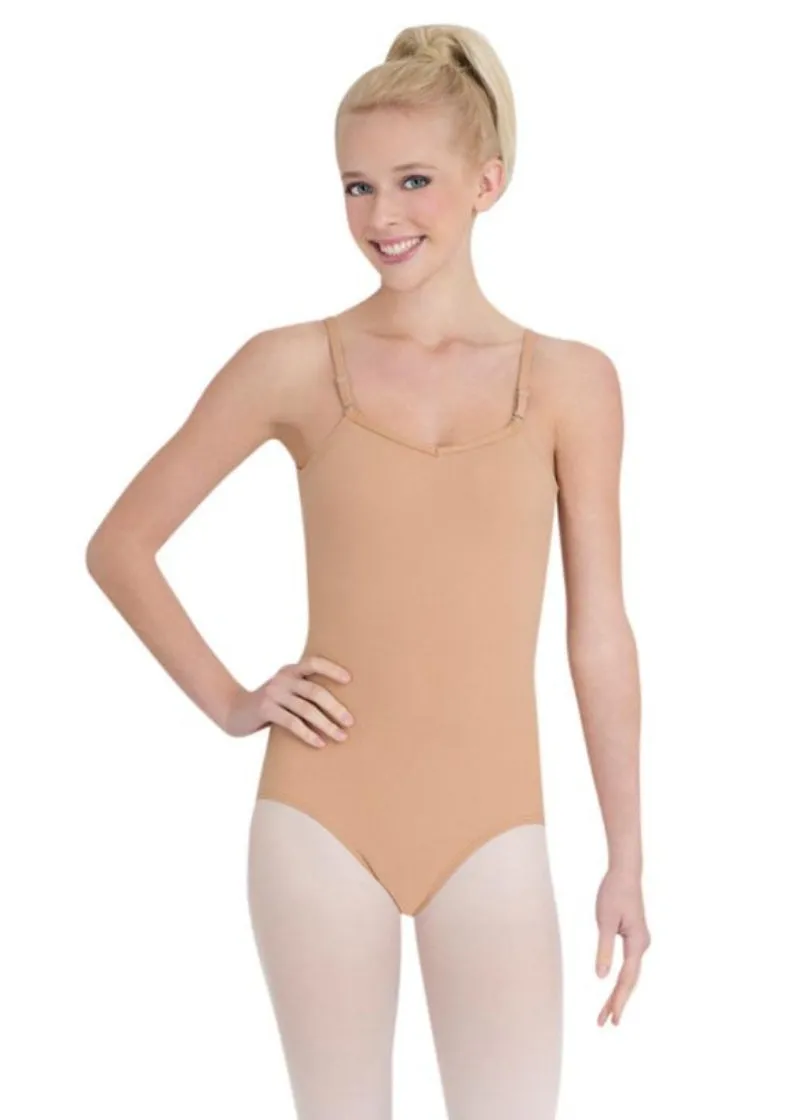 Team Basics Adj. Strap Camisole Leotard