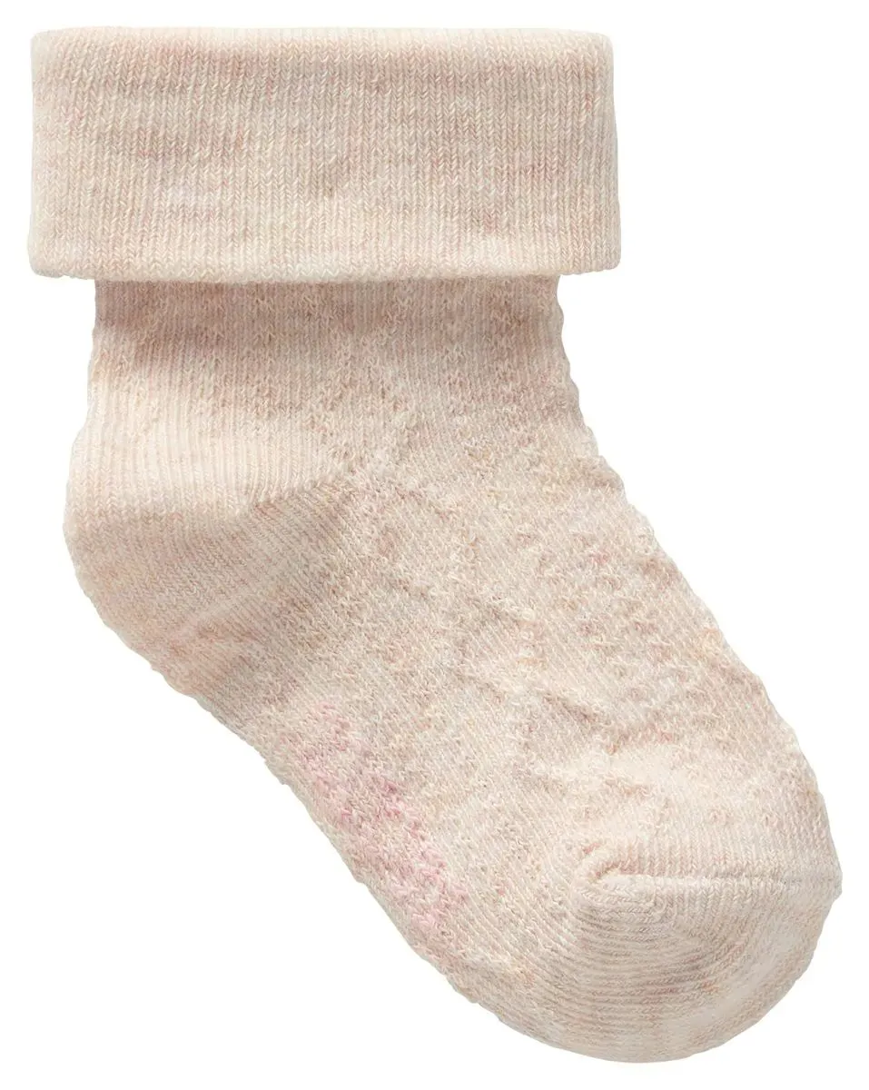 The Lawrence 2-Pack Socks - Misty Rose - BABY