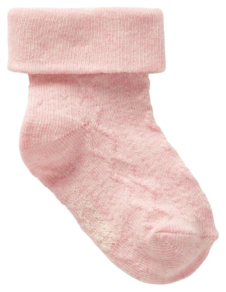 The Lawrence 2-Pack Socks - Misty Rose - BABY