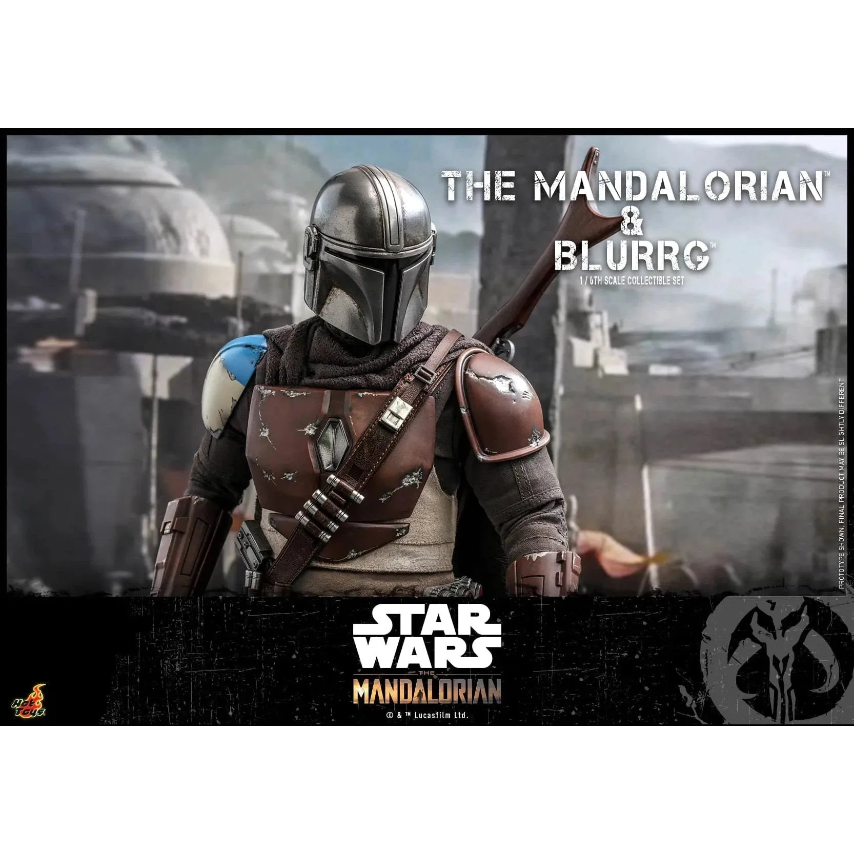 The Mandalorian & Blurrg Set: TMS046: The Mandalorian: Star Wars