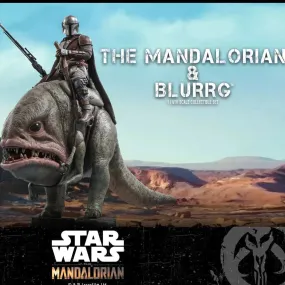 The Mandalorian & Blurrg Set: TMS046: The Mandalorian: Star Wars