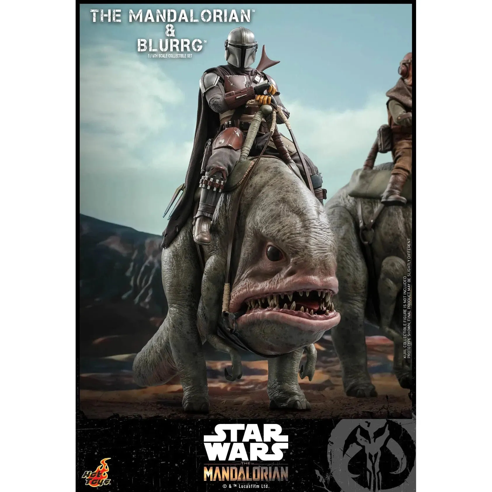 The Mandalorian & Blurrg Set: TMS046: The Mandalorian: Star Wars