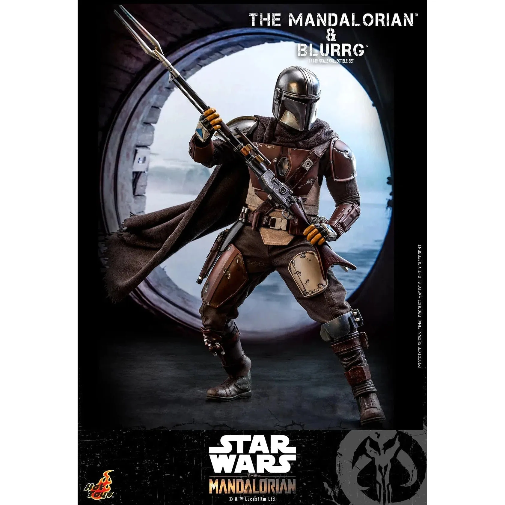 The Mandalorian & Blurrg Set: TMS046: The Mandalorian: Star Wars