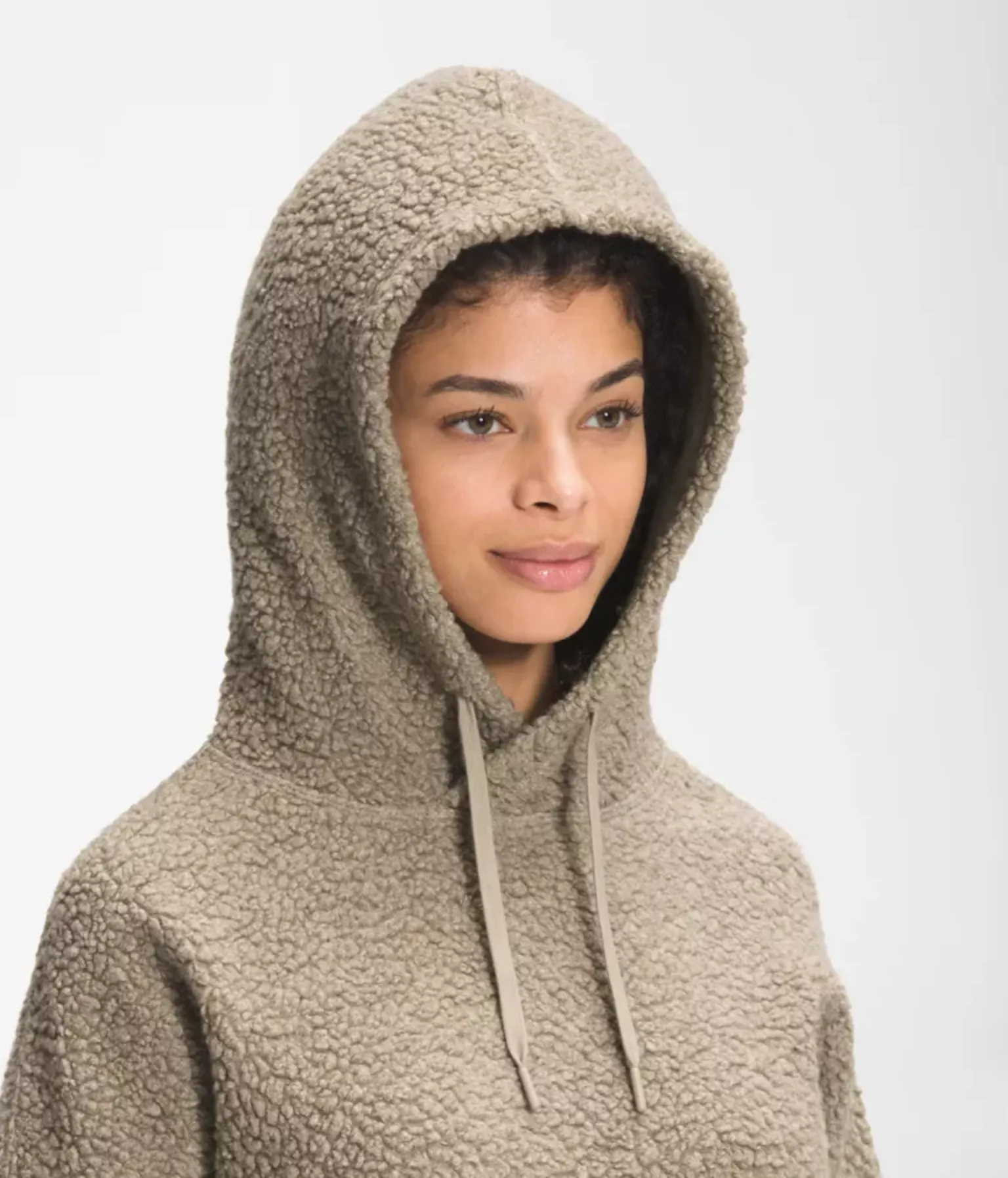 THE NORTH FACE WOMENS WOOL HARRISON PULLOVER HOODIE