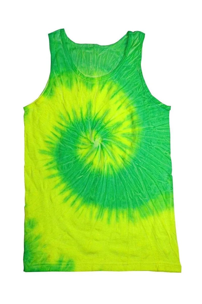 Tie-Dye CD3500: Adult 5.4 oz. 100% Cotton Tank Top