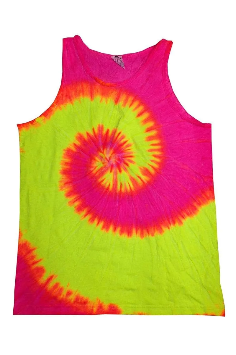 Tie-Dye CD3500: Adult 5.4 oz. 100% Cotton Tank Top