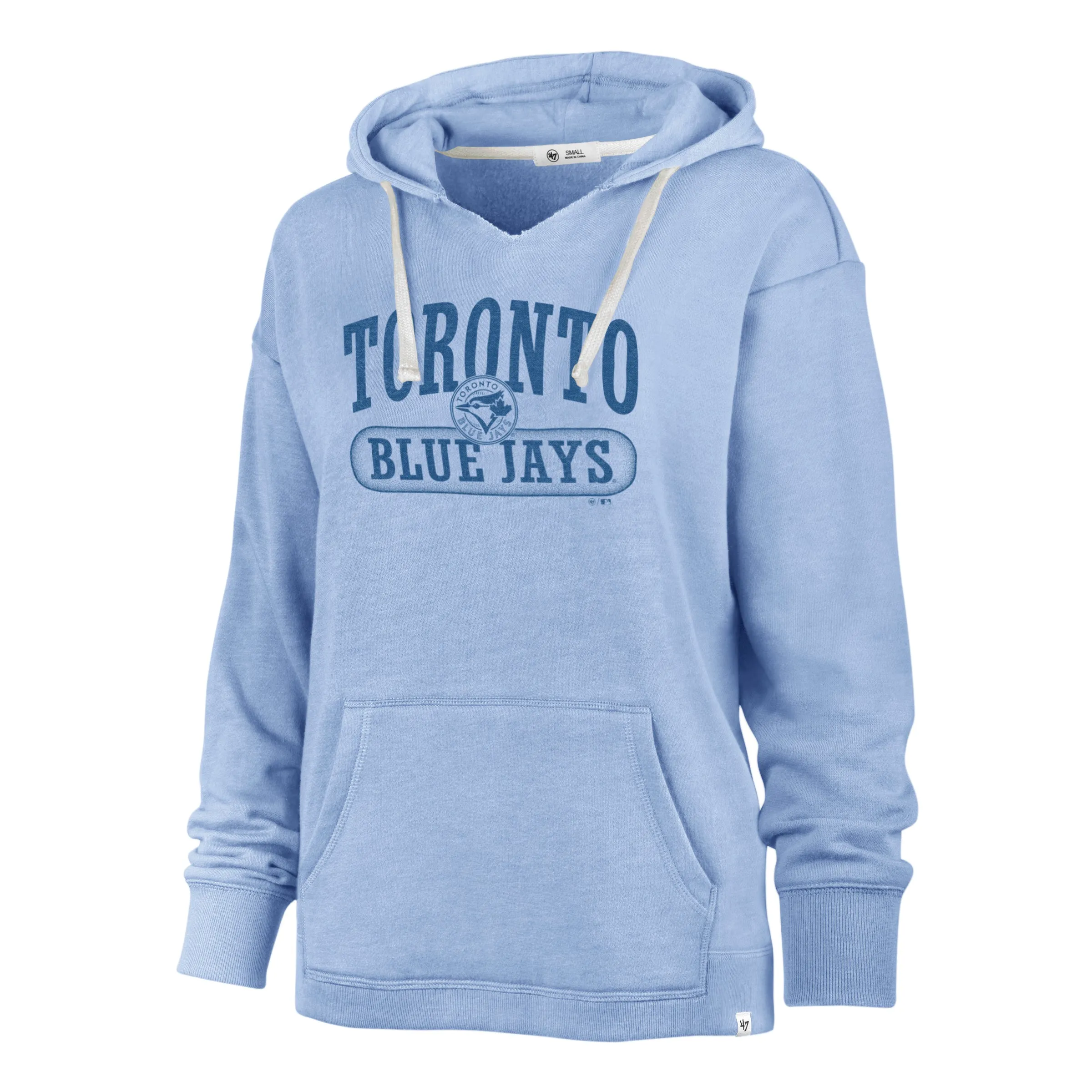 Toronto Blue Jays MLB 47 Brand Women's Light Blue Wilder Kennedy Hoodie