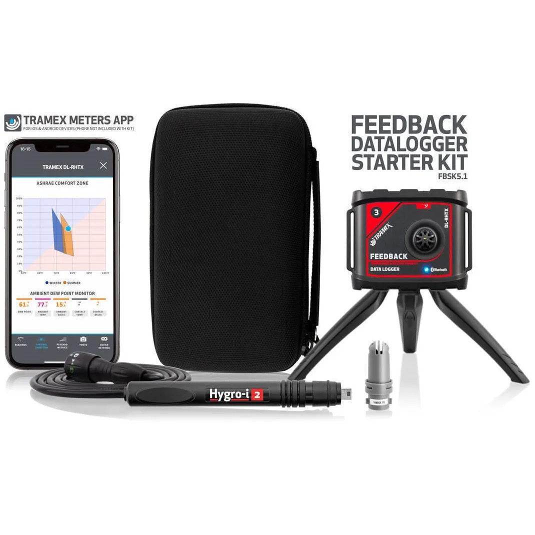 Tramex Feedback Datalogger Starter Kit