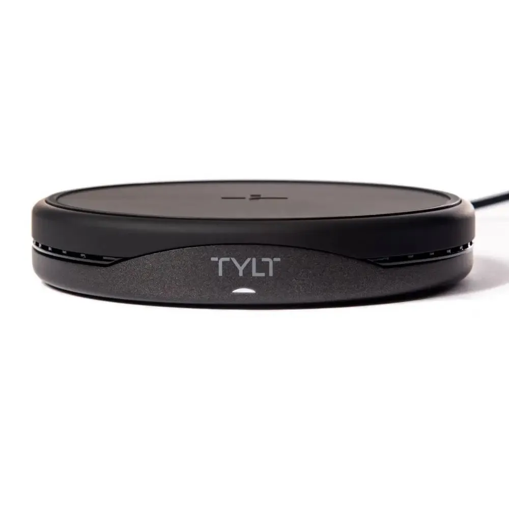 TYLT 10W Qi Wireless Charging Stand/Pad - Black